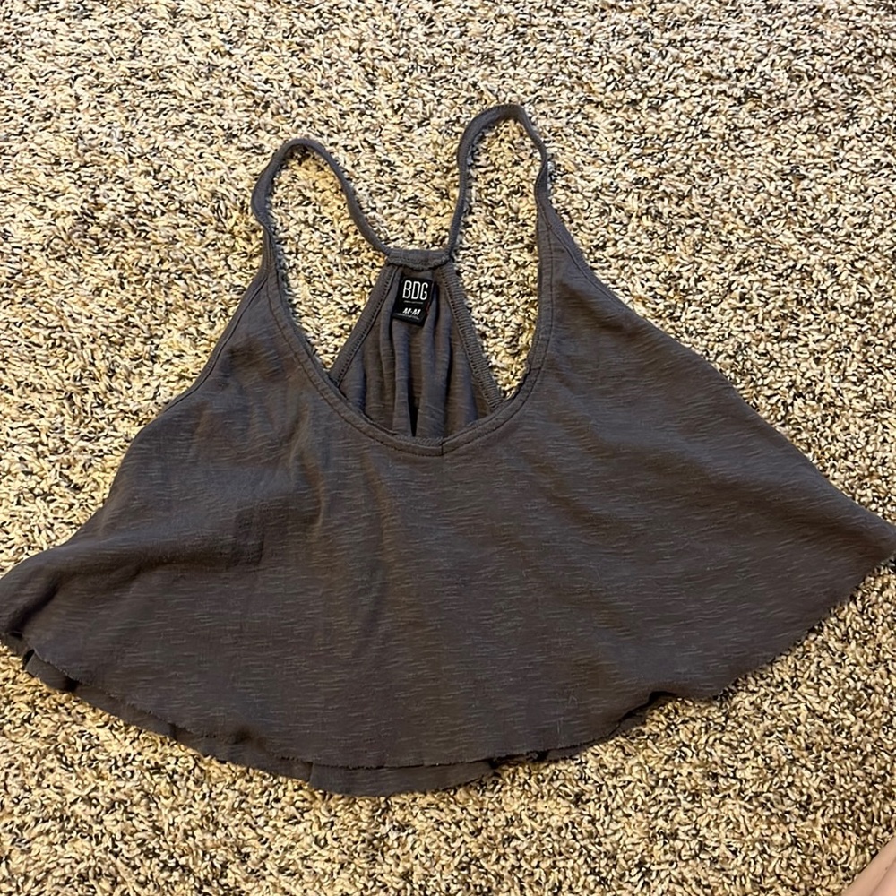 BDG  grey flowy tank top size:M